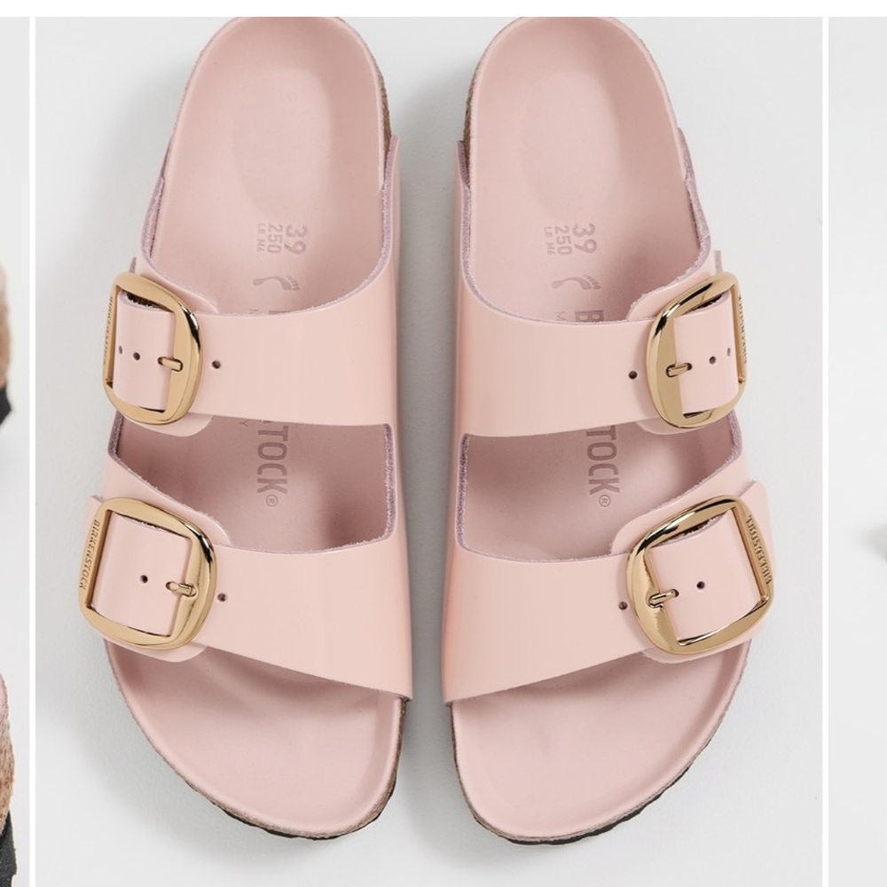 Birkenstock Arizona Big Buckle High Shine Sandals - Picture 2 of 3